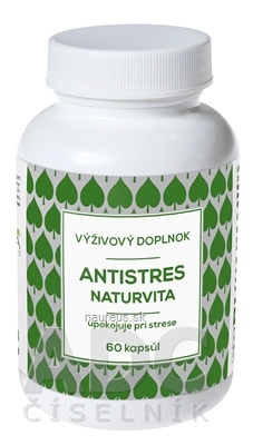Levně NATURVITA, a.s. Naturvita ANTISTRES cps 1x60 ks 60 ks