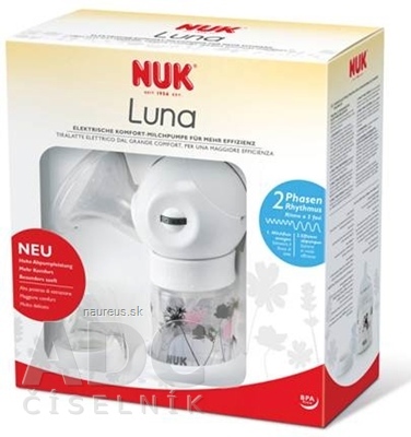 Levně MAPA GmbH NUK LUNA Elektrická odsávačka na mléko pro kojící maminky 1x1 ks