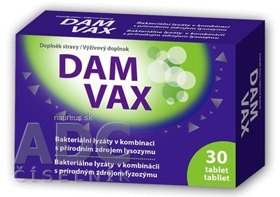 Levně JULAMEDIC s.r.o. DAMVAX tablety rozpustné v ústech 1x30 ks