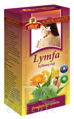 Levně AGROKARPATY, s.r.o. Plavnica AGROKARPATY elixír BIO Lymfa bylinný čaj v nálevových sáčcích 20x2 g (40 g) 42g