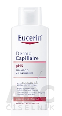 Levně BEIERSDORF AG Eucerin DermoCapillaire pH5 šampon pro citlivou pokožku 1x250 ml 250 ml