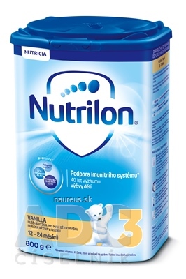 Levně Nutricia a.s. Nutrilon 3 Pronutra Vanilla batolecí mléčná výživa v prášku (od ukonč. 12. měsíce) 1x800 g 800 g
