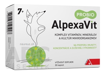Levně Global Pharma CM Sp. z o.o. AlpexaVit PROBIO 7+ cps 1x30 ks