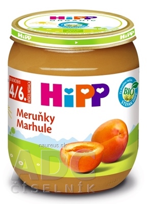 Levně Hipp Beteiligungs AG HiPP Příkrm ovocný Meruňky (od ukonč. 4. měsíce) 1x125 g 125 g