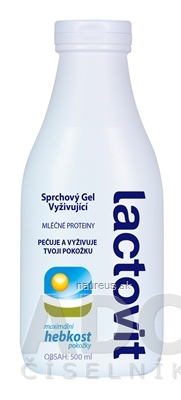 Levně AC MARCA Czech Republic s.r.o. Lactovit Sprchový gel vyživující 1x500 ml 500 ml