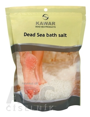 Levně El-Maydan Co. Kawar SŮL Z MRTVÉHO MOŘE koupelová sůl, kapsa 1x1000 g