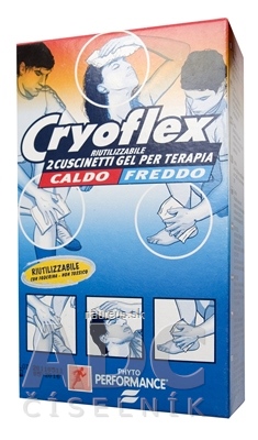Levně Phyto Performance Italia S.r.l CRYOFLEX studený / teplý obklad gelový (27x12cm) 1x2 ks 1 x 2 ks