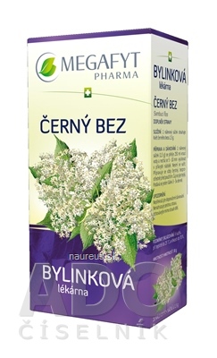 Levně Megafyt Pharma s.r.o. MEGAFYT Bylinková lékárna ČERNÝ BEZ bylinný čaj 20x1,5 g (30 g) 20 x 1.5 g