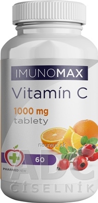 Levně Pharmed New, S.L. IMUNOMAX Vitamin C 1000 mg tbl 1x60 ks 60 ks