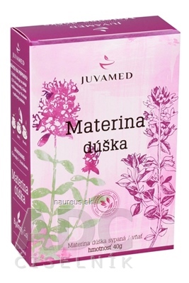 JUVAMED s.r.o. JUVAMED Mateřídouška - nať bylinný čaj sypaný 1x40 g 40 g