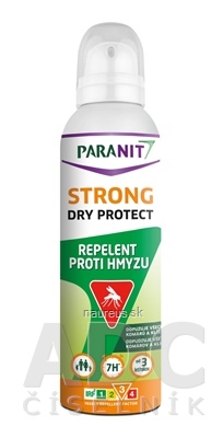 Levně Omega Pharma manufacturing Verwaltungs GmbH PARANIT STRONG DRY PROTECT repelent proti hmyzu 1x125 ml