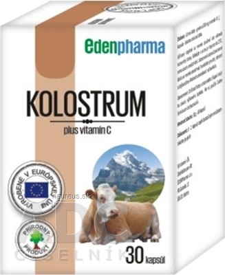 Levně EDENPharma, s.r.o. EDENPharma KOLOSTRUM cps (1000 mg) 1x30 ks 30 ks
