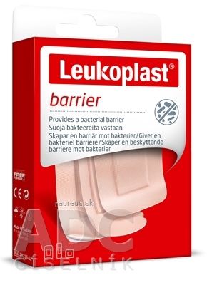 Levně BSN Medical GmbH LEUKOPLAST BARRIER náplast na rány, 3 velikosti (inov.2020/2021) 1x20 ks
