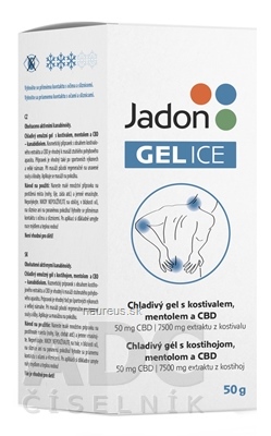 Levně Cheveki-Grus, s.r.o. Jadon GEL ICE chladivý gel s kostivalem, mentolem a CBD 1x50 g