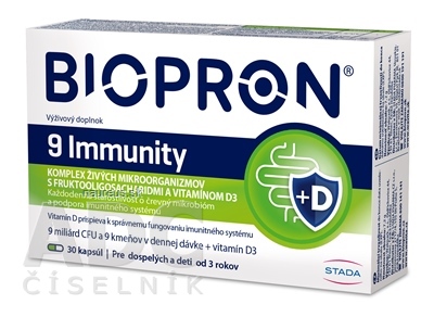 Levně WALMARK, a.s. BIOPRON 9 Immunity cps 1x30 ks