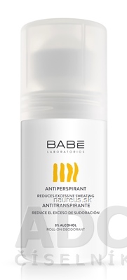 Levně BABÉ LABORATORIOS Babe TĚLO Kuličkový deodorant (Roll-On Deodorant) 1x50 ml 50 ml