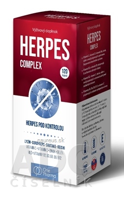 Levně One Pharma, s. r. o. OnePharma HERPES COMPLEX cps 1x120 ks
