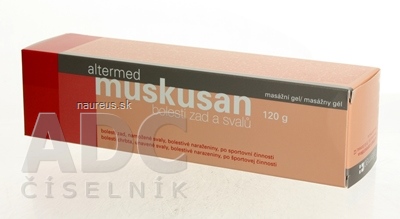 Levně Altermed Corporation a.s. altermed Muskusan masážní gel 1x120 g 120 g