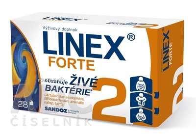 Levně LEK Pharmaceuticals d.d. LINEX forte cps 1x28 ks 28 ks