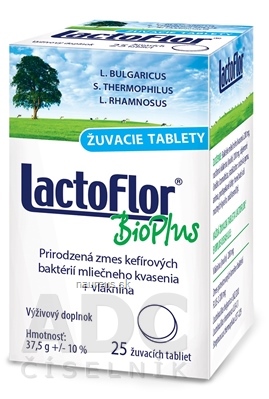Levně KENDY Nutraceuticals LactoFlor BioPlus žvýkací tablety 1x25 ks 25 ks