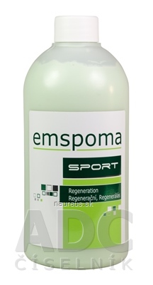 Levně JUTTA s.r.o. EMSPOMA Regenerační &quot;Z&quot; - zelená masážní emulze 1x500 ml 500 ml