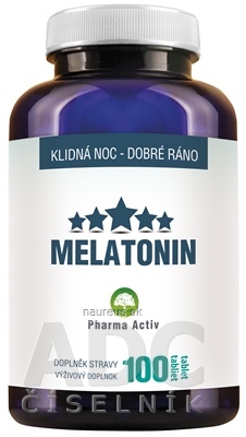 Levně ADITIVA SK, s.r.o. Pharma Activ MELATONIN tbl (inov.2019) 1x100 ks 100 ks