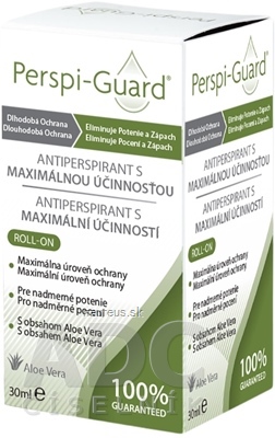 Levně Avanor Healthcare Ltd. Perspi-Guard ANTIPERSPIRANT S MAX účinností roll-on 1x30 ml 30 ml