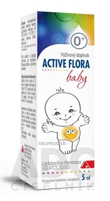Levně GROKAM GBL ACTIVE FLORA baby perorální kapky (inov.2022) 1x5 ml