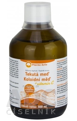 Levně Natural Pharm Slovakia s.r.o. Pharma Activ Tekutá měď + vitamín C 1x300 ml 300 ml