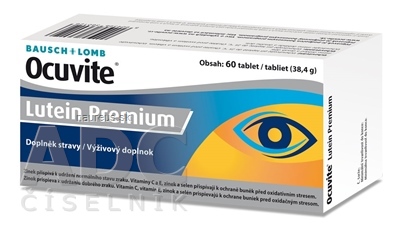 Levně VALEANT OCUVITE Lutein Premium tbl 1x60 ks 60 ks