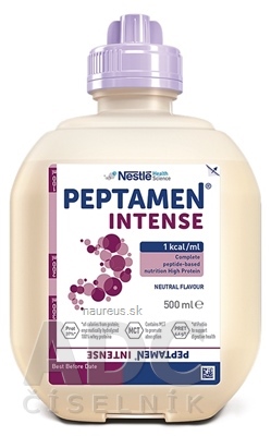 Levně Nestlé HealthCare Nutrition GmbH PEPTAMEN INTENSE sol (enterální výživa) 12x500 ml (6 l) 500ml