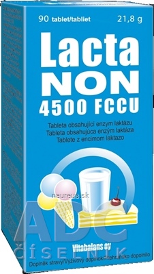 Levně Vitabalans Oy Vitabalans LactaNON 4500 FCCU tbl 1x90 ks 90 ks