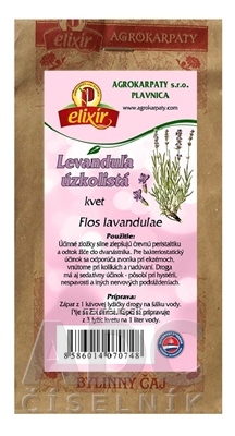 Levně AGROKARPATY, s.r.o. Plavnica AGROKARPATY Levandule lékařská květ bylinný čaj 1x30 g 30 g