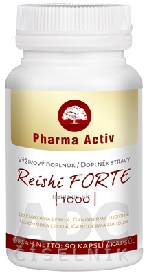 Levně PharmaFit Czech s.r.o. Pharma Activ Reishi forte 1000 cps 1x90 ks 90 ks