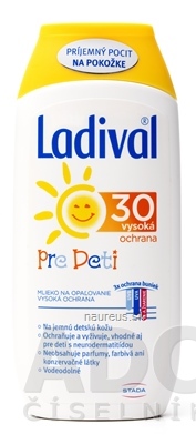 Levně STADA Pharma GmbH Ladival PRO DĚTI SPF 30 mléko na ochranu proti slunci 1x200 ml 200 ml