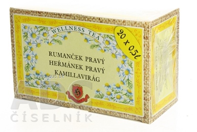 Levně HERBEX spol. s r.o. HERBEX HEŘMÁNEK PRAVÝ bylinný čaj 20x2,5 g (50 g) 20 x 2.5 g