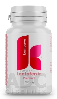 Levně KOMPAVA spol. s r. o. kompava Premium Lactoferrin cps podpora imunity (inov. 2020) 1x30 ks
