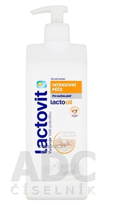 Levně AC MARCA, S.L. Lactovit Lactooil Tělové mléko Intenzivní péče, pro suchou pleť 1x400 ml