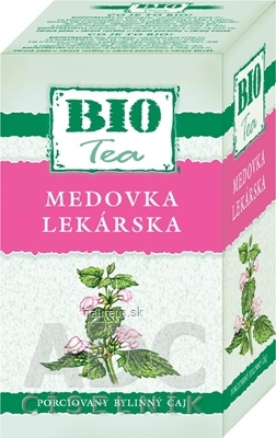 Levně HERBEX spol. s r.o. HERBEX BIO TEA MEDUŇKA LÉKAŘSKÁ bylinný čaj 20x1,2 g (24 g) 20 x 1.2 g
