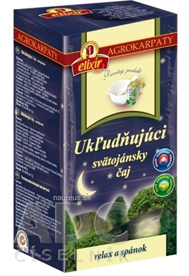 Levně AGROKARPATY, s.r.o. Plavnica AGROKARPATY Uklidňující svatojánský čaj bylinný 20x2 g (40 g) 20 x 2 g