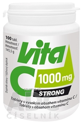 Levně Vitabalans Oy Vitabalans Vita C 1000 mg STRONG tbl 1x100 ks