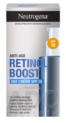 Johnson & Johnson s.r.o. (Consumer) NEUTROGENA Retinol Boost DAY CREAM SPF 15 denní anti-age krém 1x50 ml 