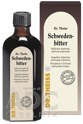 Levně Dr. Theiss Naturwaren GmbH Dr.Theiss SCHWEDENBITTER (švédské kapky) 1x250 ml 250 ml