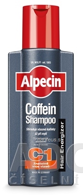 Dr. Kurt Wolff GmbH & Co. KG, Bielefeld ALPECIN Hair Energizer Coffein Shampoo C1 kofeinový šampon proti vypadávání vlasů 1x250 ml 250 ml
