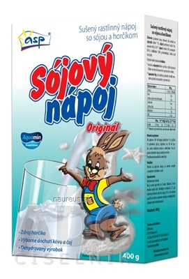 Levně A S P s.r.o. asp sójové nápoje Originál (Zajac) sušený 1x400 g 400g