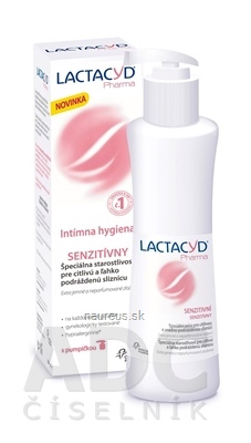 Levně Omega Pharma Int. LACTACYD Pharma senzitivních intimní hygiena 1x250 ml 250 ml