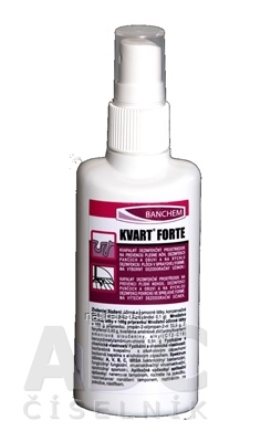 Levně BANCHEM, s.r.o. KVART FORTE spray (dezinfekce nohou a obuvi) 1x150 ml 150ml
