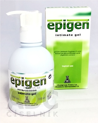 Levně CHEMIGROUP France,S.A. Epigen intimní gel 1x250 ml 250 ml