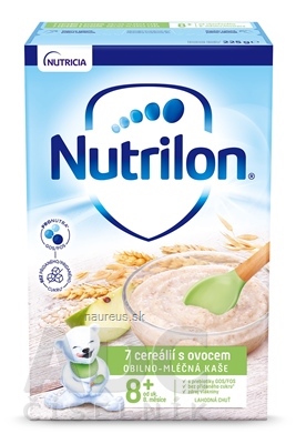 NUTRICIA Zakłady Produkcyjne Sp. z o.o. Nutrilon obilno-mléčná kaše 7 cereálií s ovocem (od ukonč. 8. měsíce), 1x225 g 