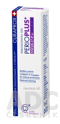 Levně Curaden International AG CURAPROX Perio Plus Focus CHX 0,50% zubní gel 1x10 ml 10 ml